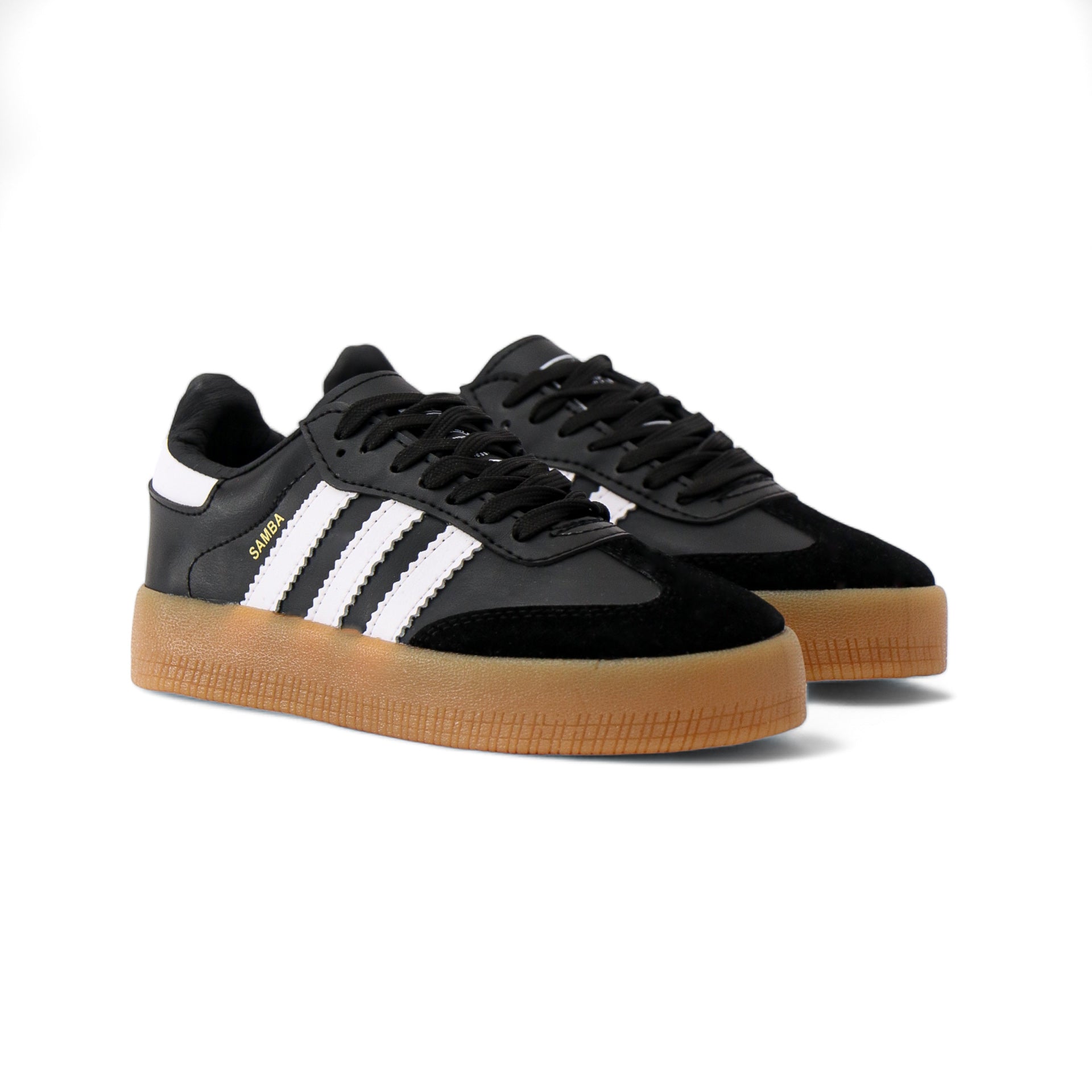 Adidas Samba Suela Alta Negro - Unisex