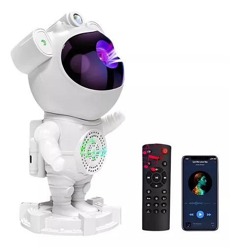 astronauta proyector bluetooth